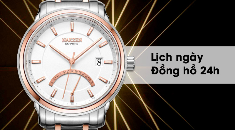 Đồng hồ được trang bị lịch ngày