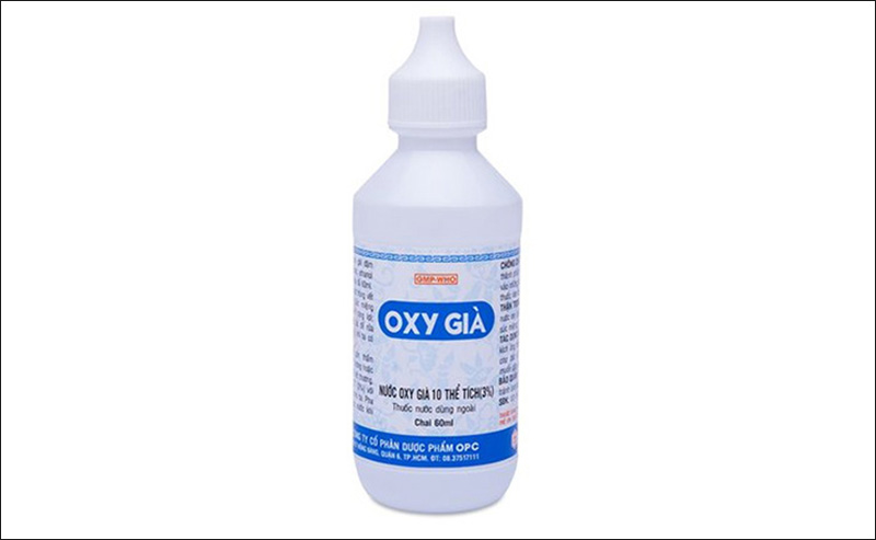 Làm sáng trang sức bạc bằng oxy già