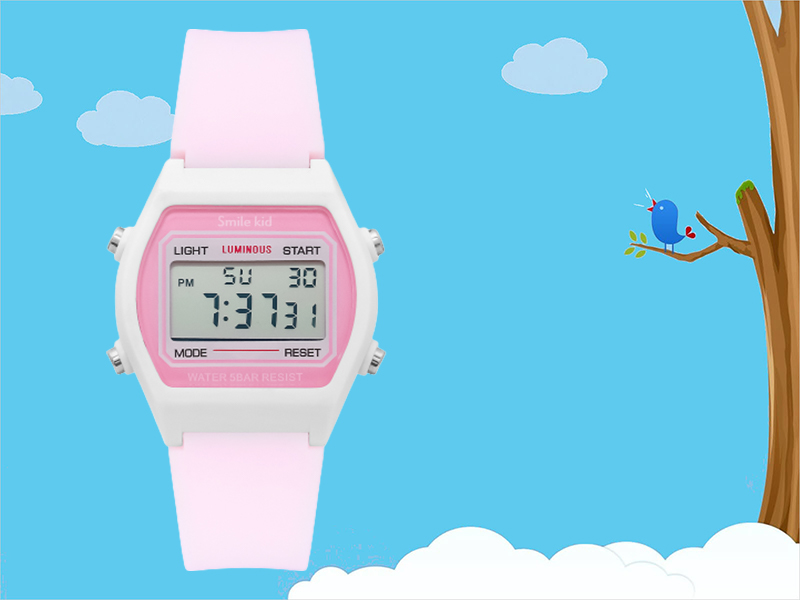 Đồng hồ Smile Kid SL223L-3 có thiết kế đơn giản