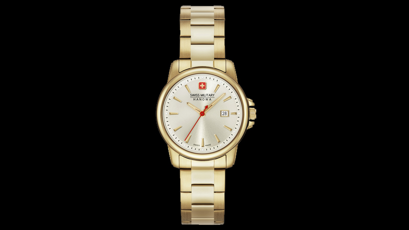Đồng hồ nữ Swiss Military 06-7230.7.02.002 có thiết kế mạ vàng