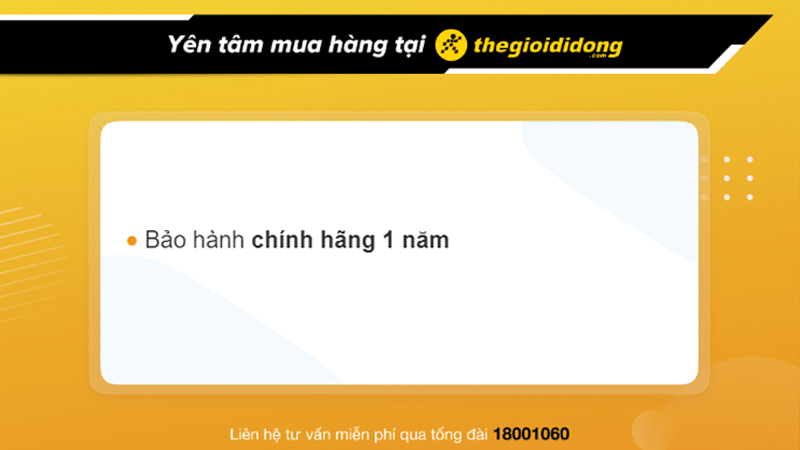 Chế độ bảo hành tại Thế Giới Di Động