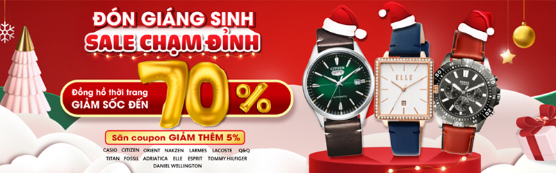 Chương trình Đón Giáng Sinh Sale Chạm Đỉnh