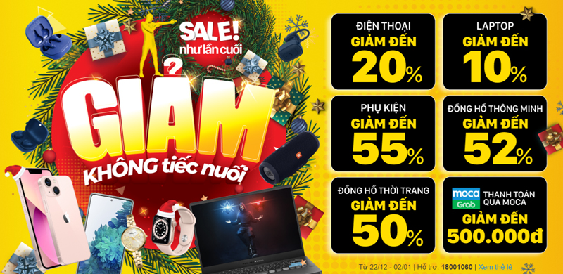 SALE như lần cuối GIẢM KHÔNG tiếc nuối