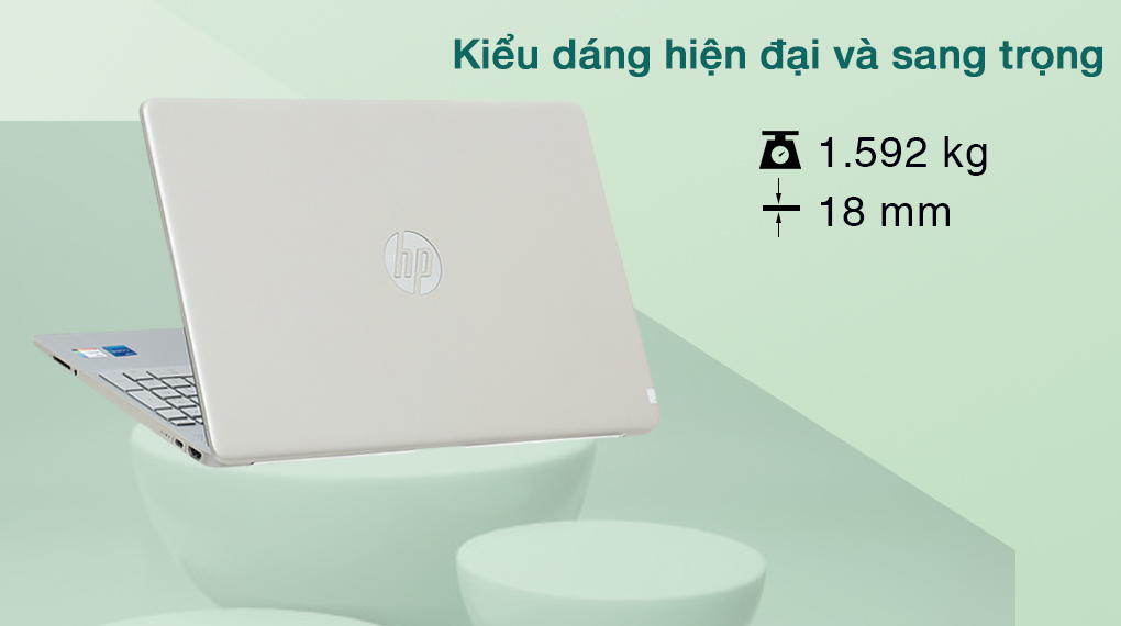 Laptop sở hữu ngoại hình thanh lịch và vi xử lý Intel thế hệ 11 hiện đại