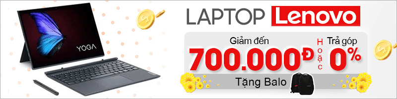 Các khuyến mãi khi mua laptop Lenovo