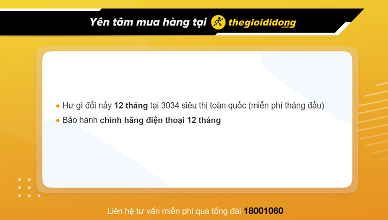 Bảo hành tại TGDĐ