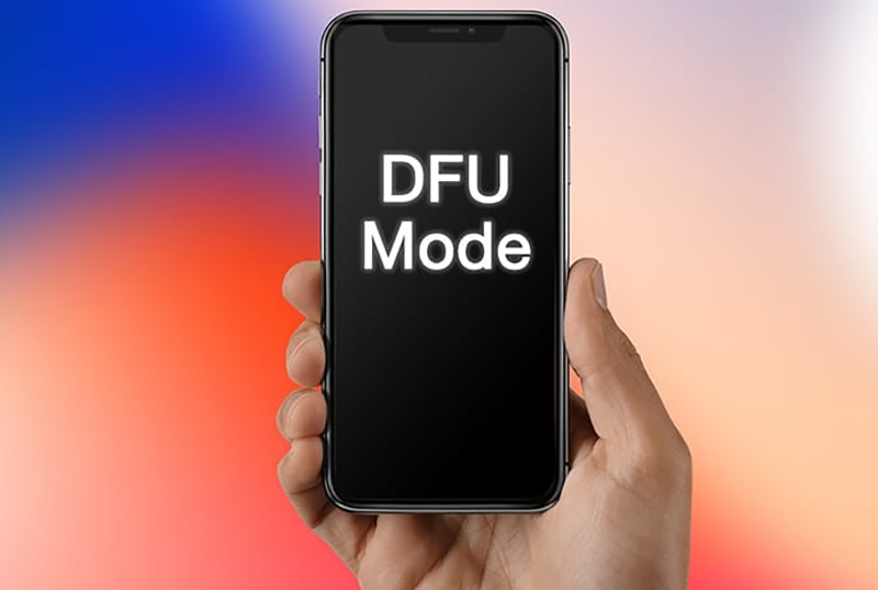 Cài máy về DFU Mode Restore