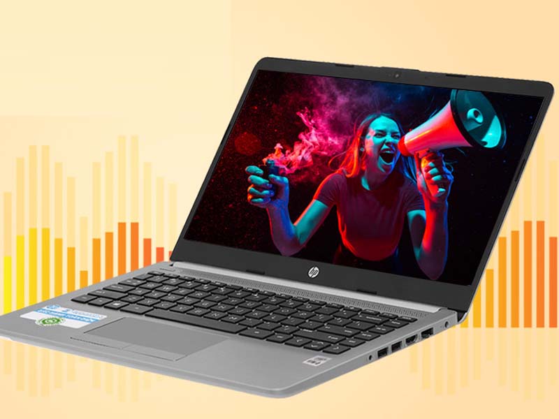 Laptop HP 240 G8 cho bạn những trải nghiệm âm thanh sống động