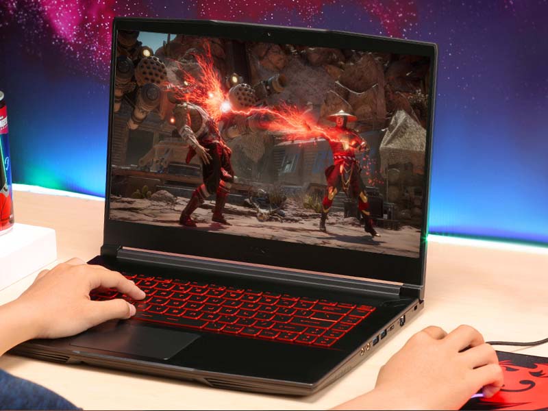 Trải nghiệm tốc độ load game mượt mà trên MSI Gaming GF63 10SC