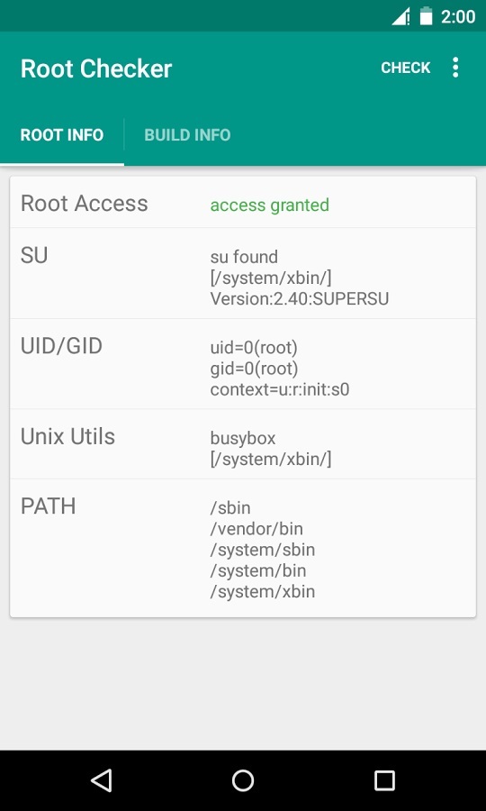 Root Checker