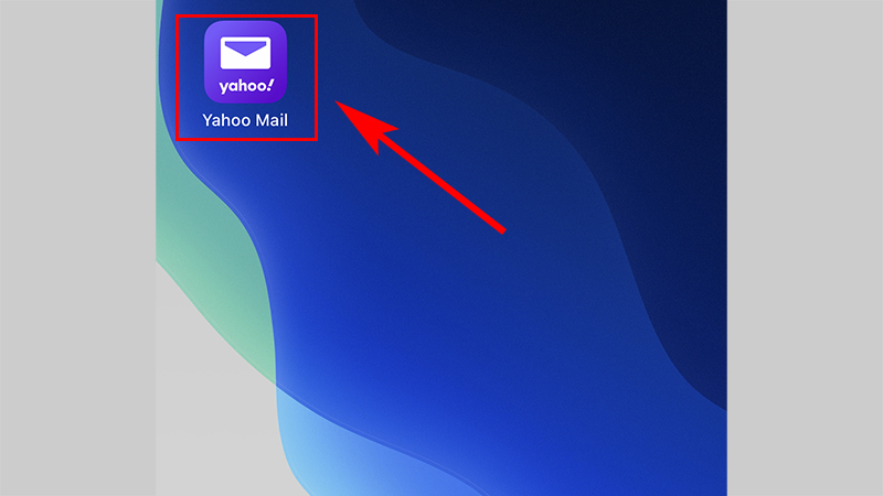 Truy cập vào ứng dụng Yahoo Mail trên điện thoại