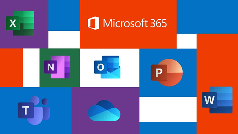 Office 365 bao gồm các ứng dụng văn phòng phổ biến như Word, Excel,...