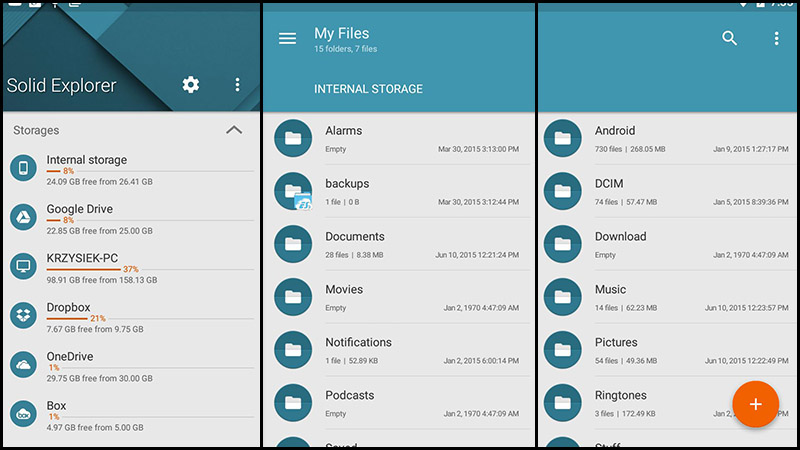 Cài đặt ứng dụng Solid Explorer