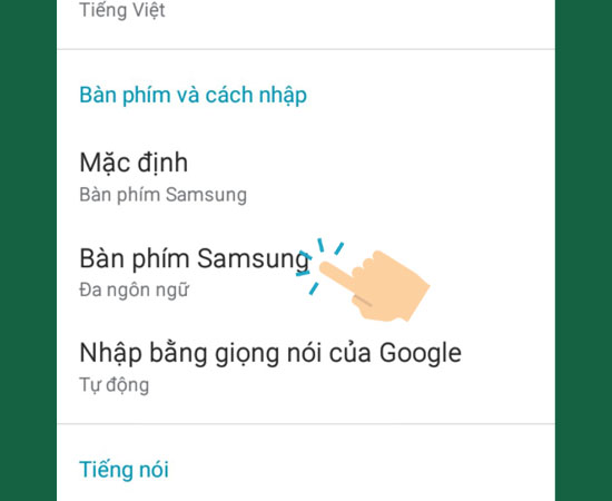 Bước 3: Kế tiếp bạn hãy chọn
