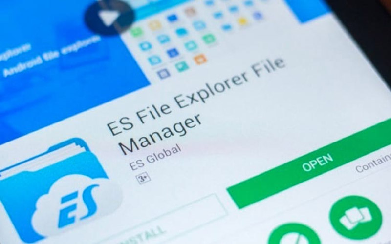 Sử dụng ứng dụng EZ File Explorer để hỗ trợ mở file