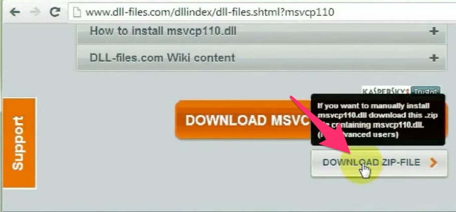 Kéo xuống phía dưới, chọn Download Zip-File để tải tập tin .rar về