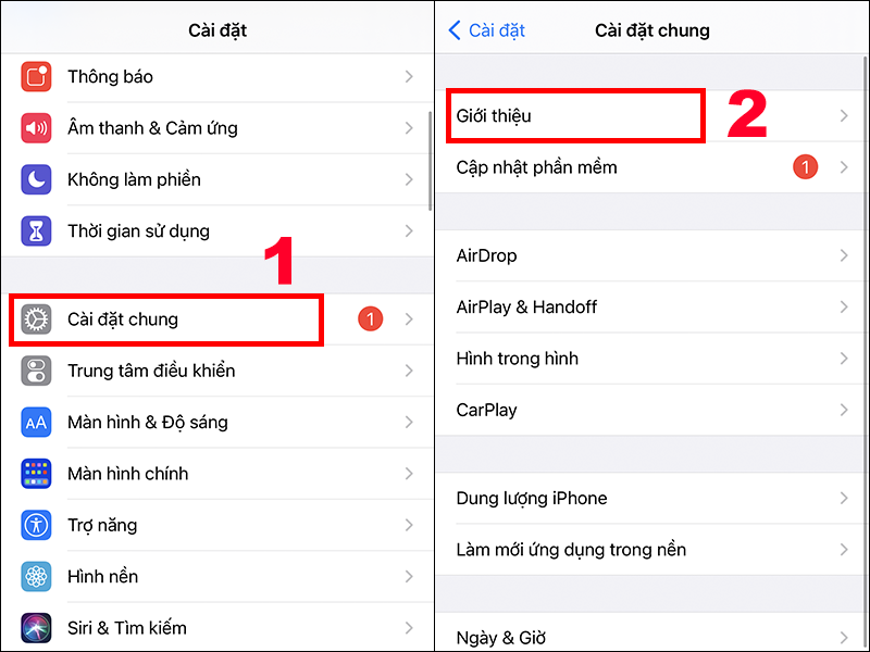 Bạn ấn chọn Giới thiệu