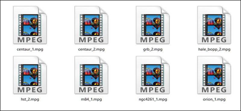 File MPEG có phần đuôi .mpg