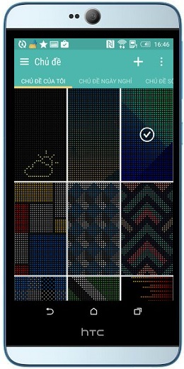 Giao diện HTC Dot View