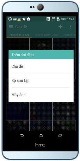 Tạo giao diện dot view mới