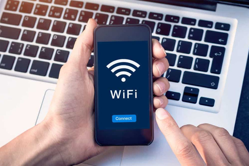 Quên WiFi và kết nối lại 