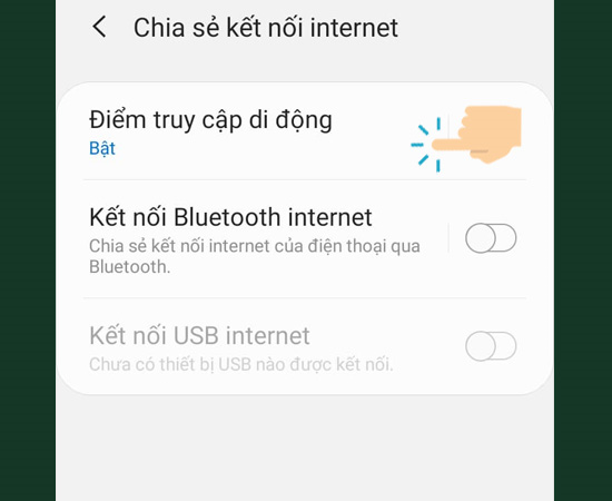 Bước 3: Sau đó bạn chọn