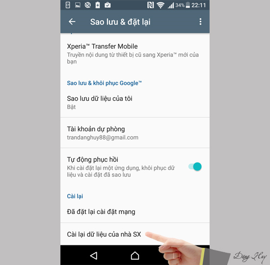 Bước 3: Chọn