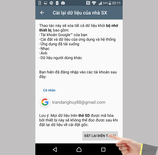 Bước 4: Chọn