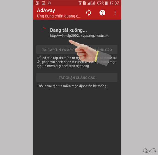 Cách chặn quảng cáo trên Android đã root