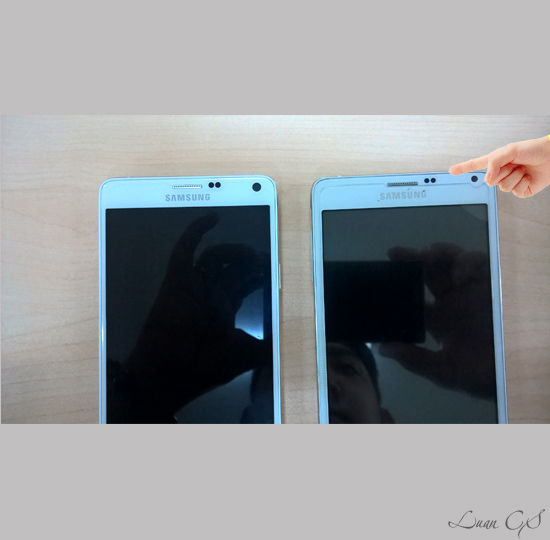 Camera trước to hơn hàng Fake