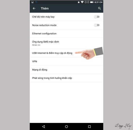 Bước 3: Chọn