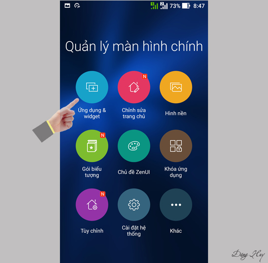 Bước 2: Chọn