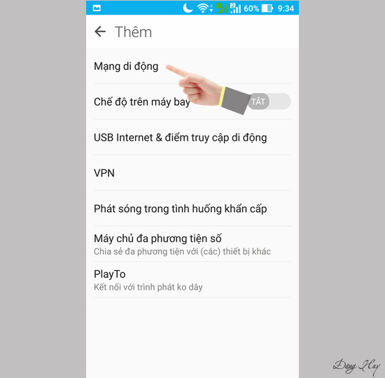 Bước 3: Chọn