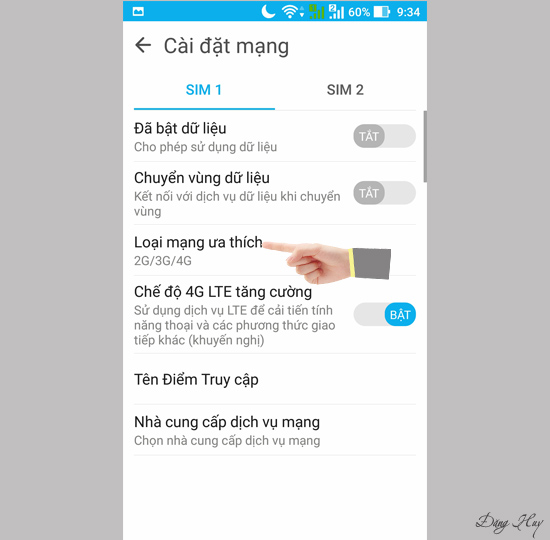 Bước 4: Chọn