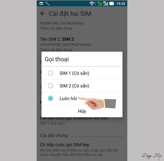 Bước 4: Chọn