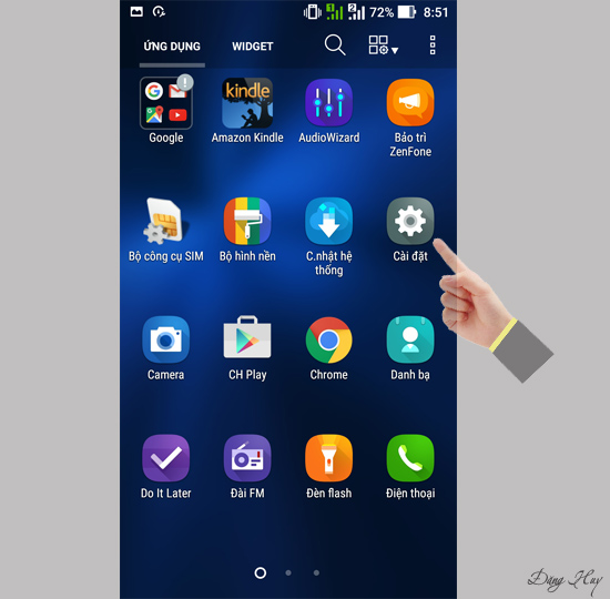 Bước 1: Vào