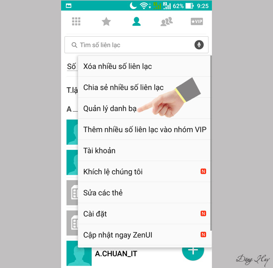 Bước 3: Chọn
