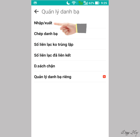 Bước 4: Chọn