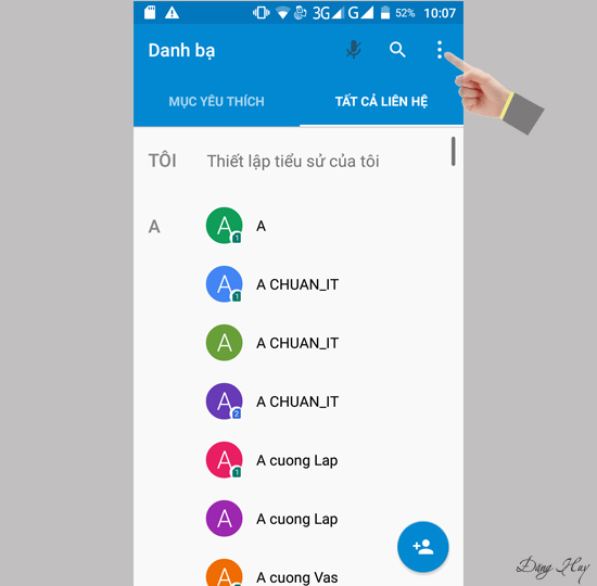 Bước 2: Chọn ...