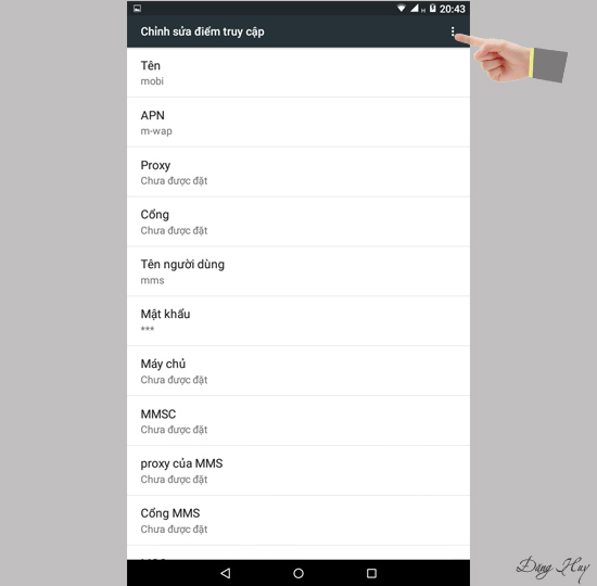 Bước 7: Chọn ...