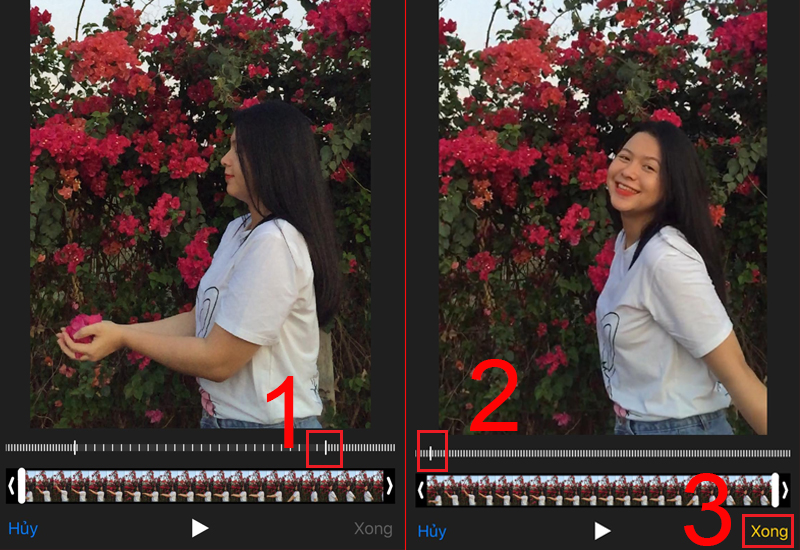 Tiến hành chuyển đổi video quay chậm thành video thường