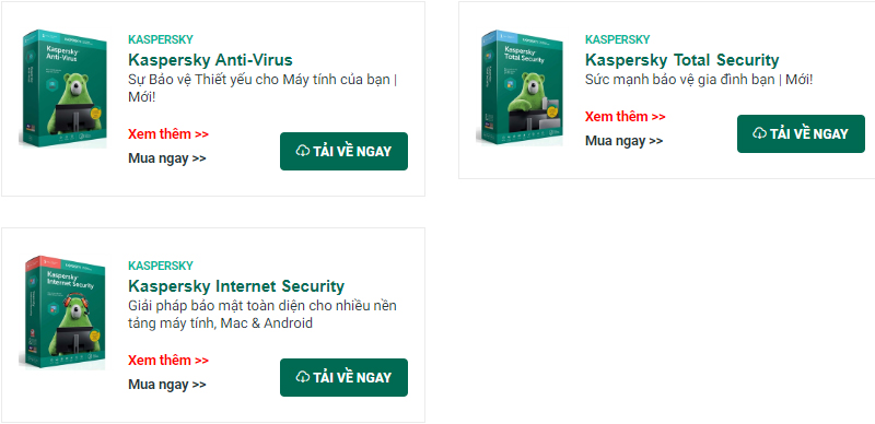 Bước 1 - Tải về phiên bản phù hợp