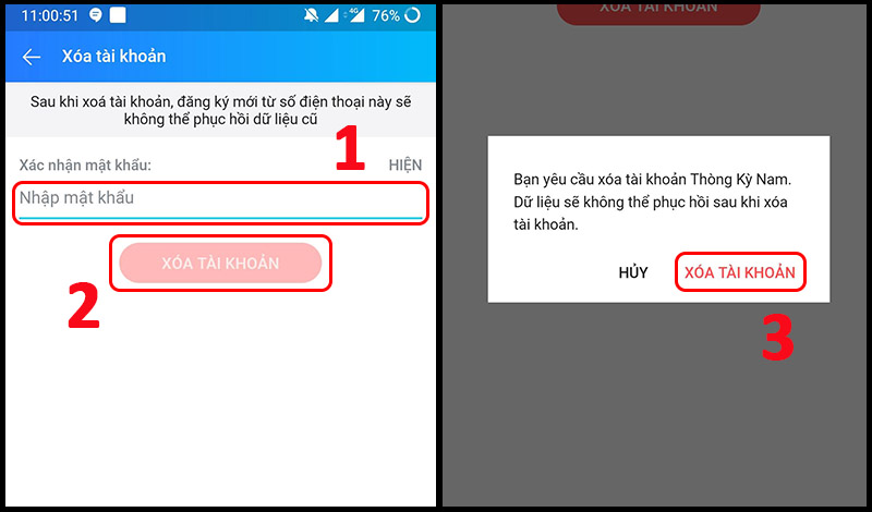 Nhập mật khẩu