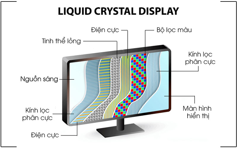 Cấu tạo của màn hình LCD