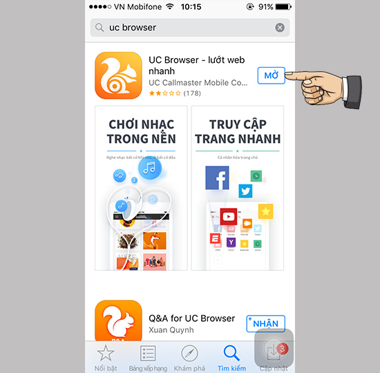 Tải UC Browser