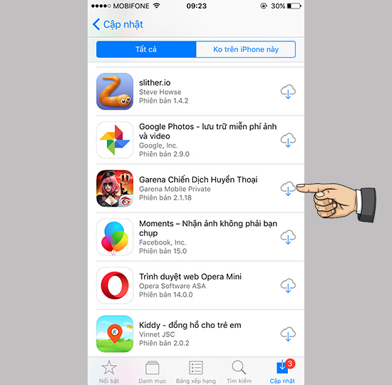Tìm game Chiến Dịch Huyền Thoại trước đây đã tải