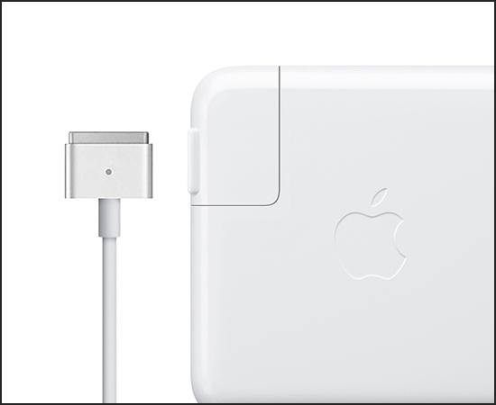 MagSafe 2: Có nhiều loại cung cấp điện năng khác nhau như: 45, 60 và 85 Watt