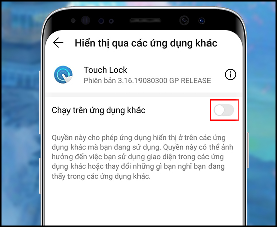 Và cuối cùng các bạn chọn Chạy trên ứng dụng khác.