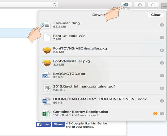 Cách cài Zalo cho Macbook