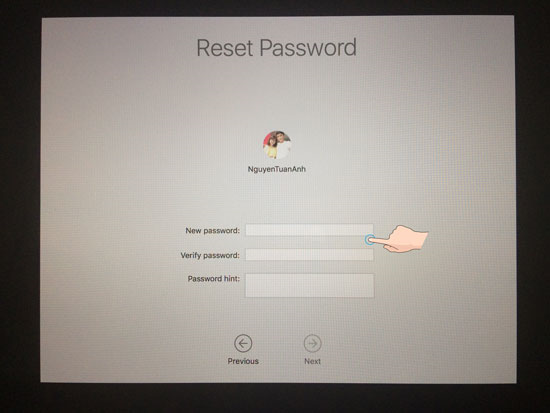 Hướng dẫn lấy lại mật khẩu cho Macbook